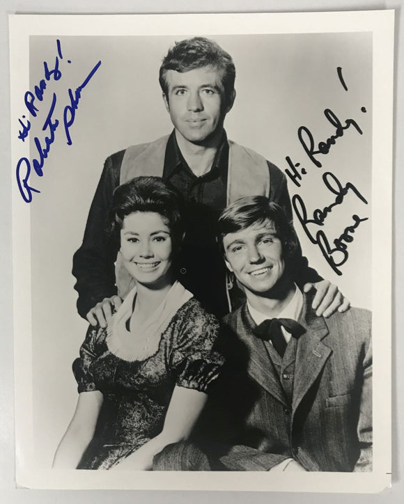 Roberta Shore & Randy Boone Signed Autographed 