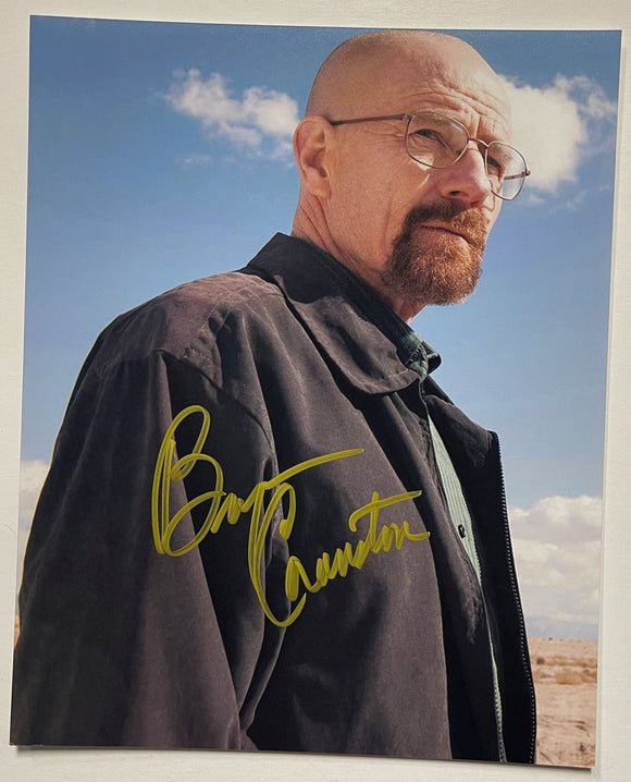 Bryan Cranston Signed Autographed 