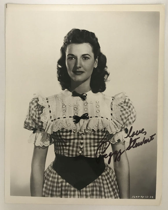 Peggy Stewart (d. 2019) Signed Autographed Vintage Glossy 8x10 Photo - Lifetime COA