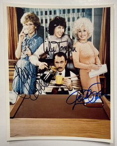 Jane Fonda, Lily Tomlin & Dolly Parton Signed Autographed "9 to 5" Glossy 8x10 Photo - Lifetime COA