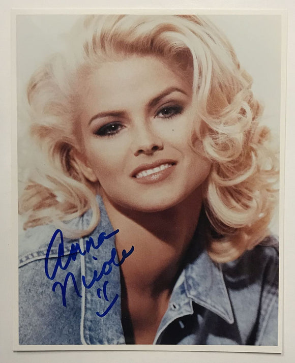 Anna Nicole Smith (d. 2007) Signed Autographed Glossy 8x10 Photo - Lifetime COA
