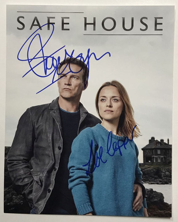 Stephen Moyer & Zoe Tapper Signed Autographed 
