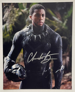 Chadwick Boseman Signed Autographed "Black Panther" Glossy 8x10 Photo - Lifetime COA