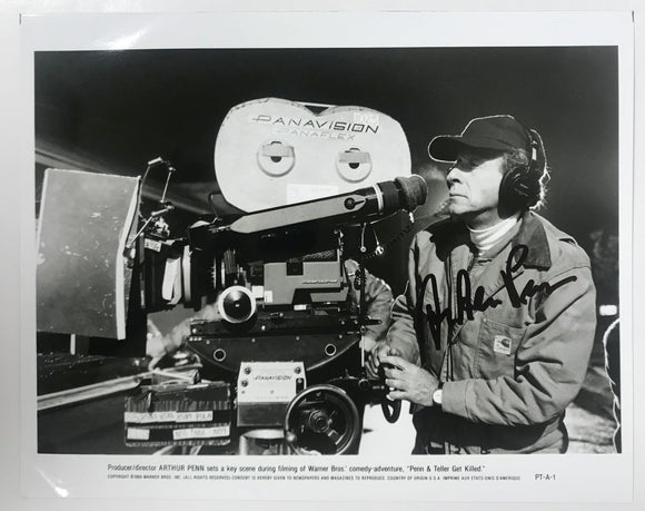 Arthur Penn (d. 2010) Signed Autographed Vintage Glossy 8x10 Photo - Lifetime COA