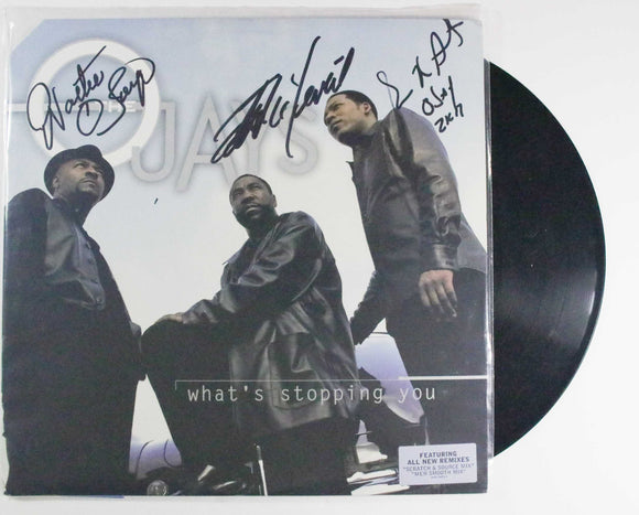 Walter Williams, Eric Grant & Eddie Levert Signed Autographed ''The O'Jays'' Record Album - Lifetime COA