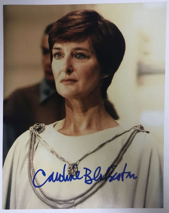 Caroline Blakiston Autographed 