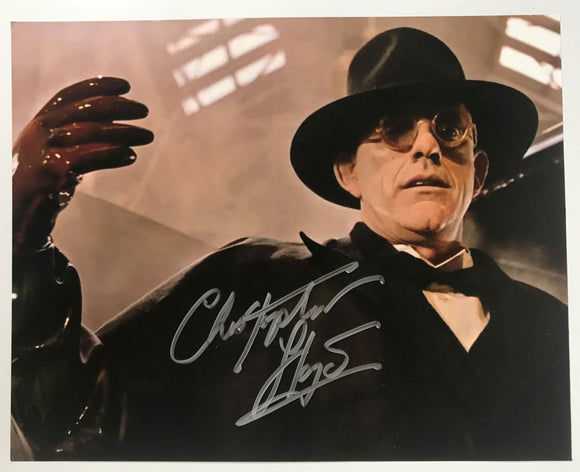 Christopher Lloyd Signed Autographed 