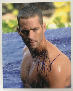 Paul Walker (d. 2013) Signed Autographed "Into the Blue" Glossy 8x10 Photo - Lifetime COA