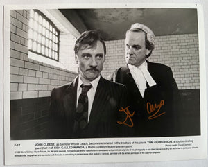 John Cleese Signed Autographed "A Fish Called Wanda" Glossy 8x10 Photo - Lifetime COA