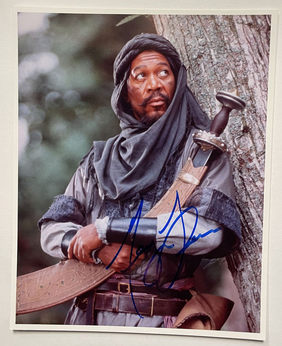 Morgan Freeman Signed Autographed 