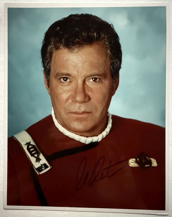 William Shatner Signed Autographed 