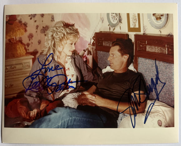 Dolly Parton & Sam Shepard Signed Autographed 