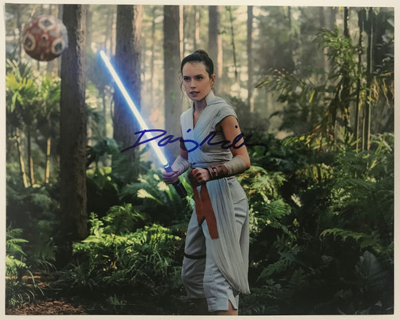 Daisy Ridley Signed Autographed 