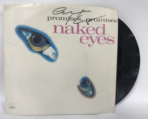 Pete Byrne of Naked Eyes Signed Autographed "Primises, Promises" Record Album - COA Matching Holograms