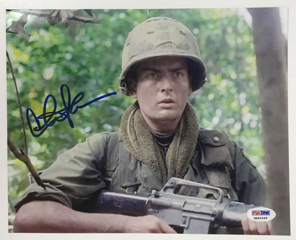Charlie Sheen Signed Autographed 