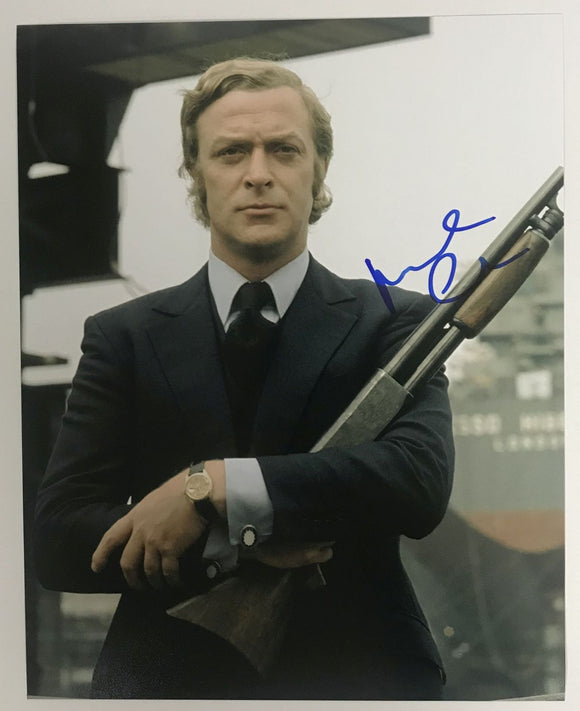 Michael Caine Signed Autographed 