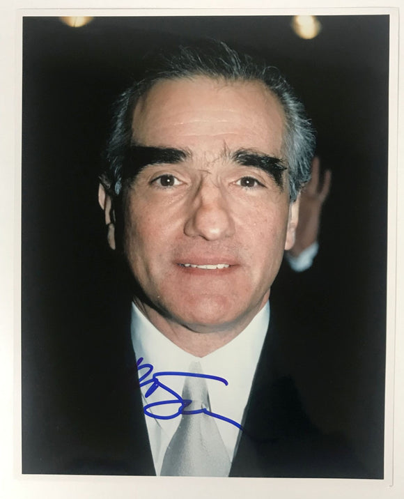 Martin Scorsese Signed Autographed Glossy 8x10 Photo - Lifetime COA