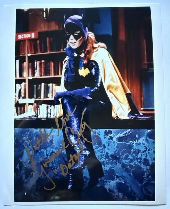 Yvonne Craig (d. 2015) Signed Autographed 