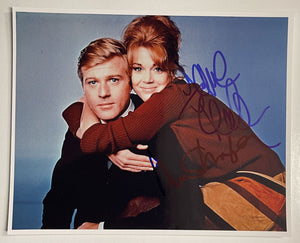Robert Redford & Jane Fonda Signed Autographed "Barefoot in the Park" Glossy 8x10 Photo - Lifetime COA
