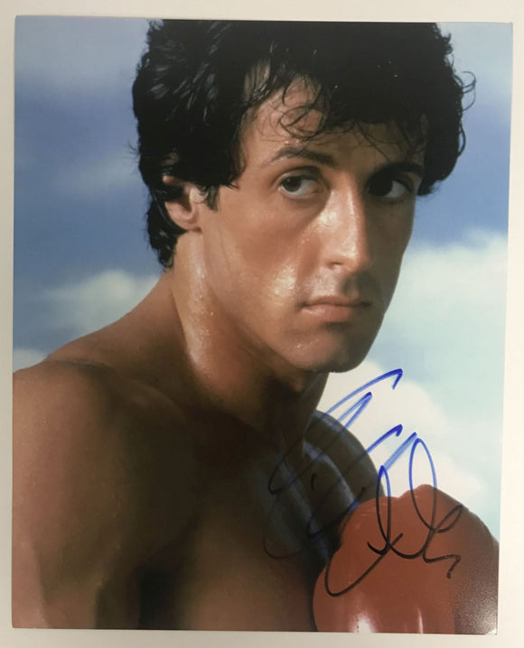Sylvester Stallone Signed Autographed 