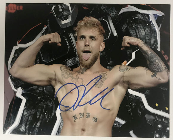 Jake Paul Signed Autographed Glossy 8x10 Photo - Lifetime COA