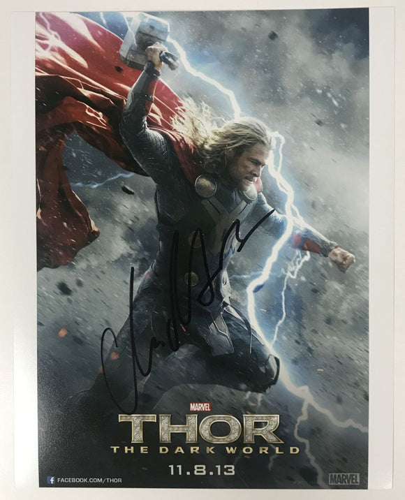 Chris Hemsworth Signed Autographed 