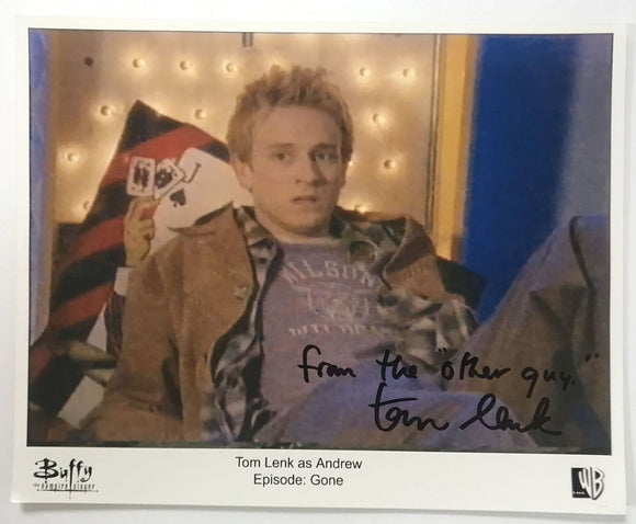 Tom Lenk Signed Autographed 