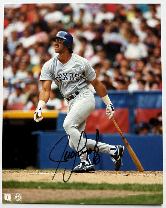 Juan Gonzalez Signed Autographed Glossy 8x10 Photo - Texas Rangers