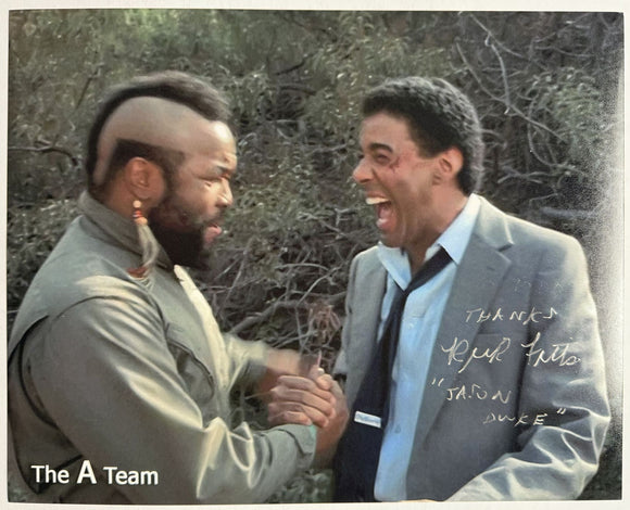 Rick Fitts Signed Autographed 