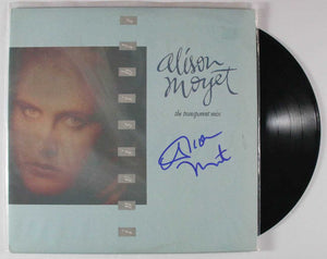 Alison Moyet Signed Autographed "The Transparent Mix" Record Album - COA Matching Holograms