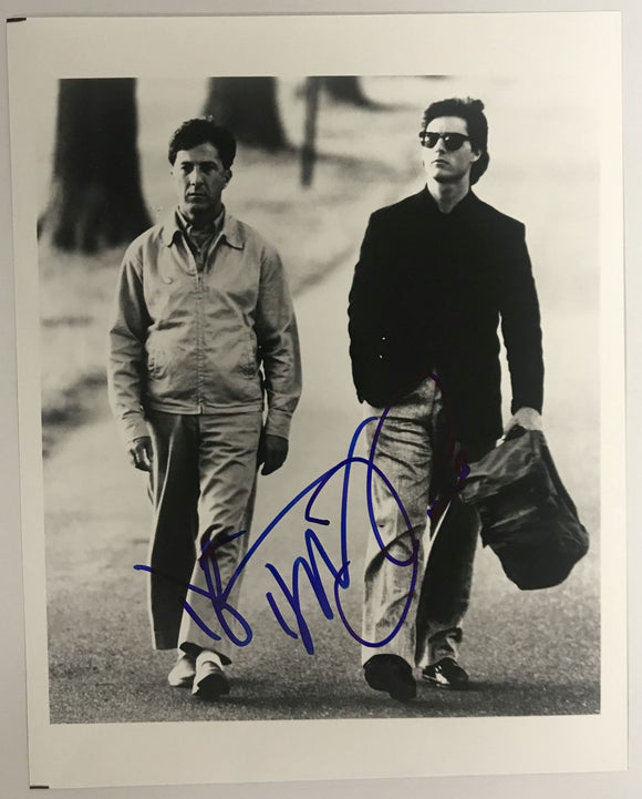 Tom Cruise & Dustin Hoffman Signed Autographed 