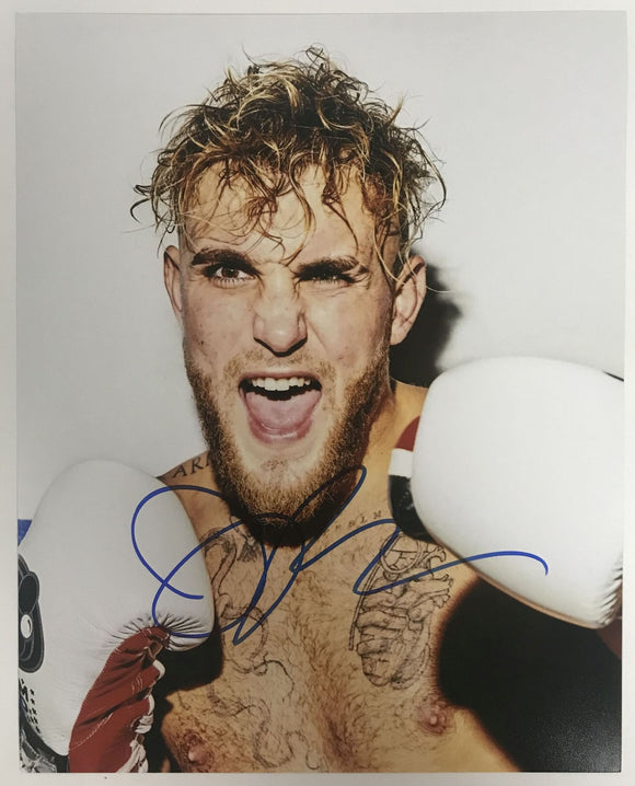 Jake Paul Signed Autographed Glossy 8x10 Photo - Lifetime COA