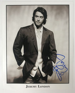 Jeremy London Signed Autographed Glossy 8x10 Photo - Lifetime COA