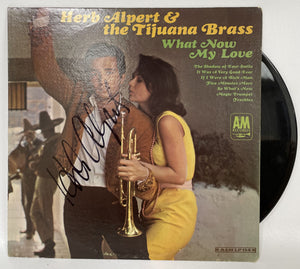 Herb Alpert Signed Autographed "What Now My Love" Record Album - Lifetime COA