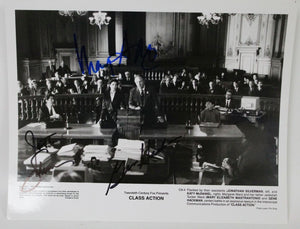Gene Hackman, Mastrantonio, Silverman Signed Autographed "Class Action" Glossy 8x10 Photo - Lifetime COA