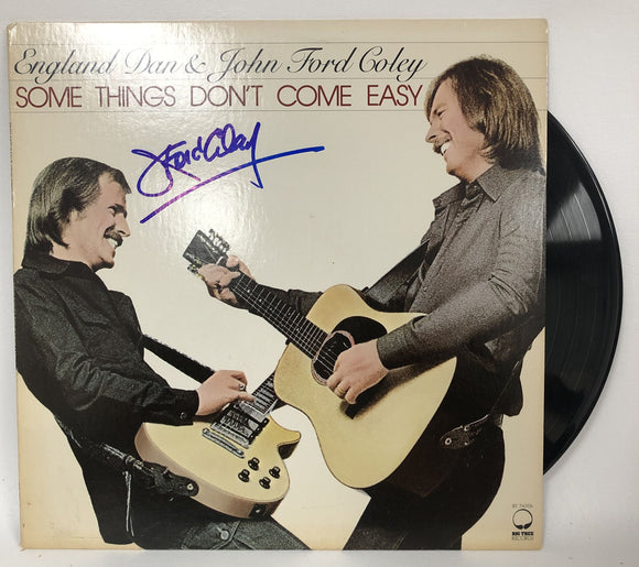 John Ford Coley Autographed 