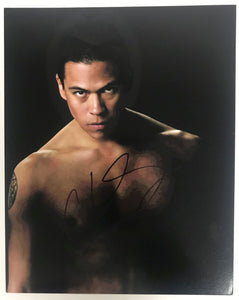 Chaske Spencer Signed Autographed "Twilight" Glossy 8x10 Photo - Lifetime COA