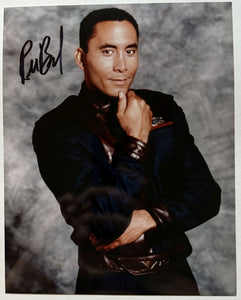 Richard Biggs Signed Autographed "Babylon 5" Glossy 8x10 Photo - Lifetime COA