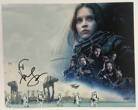 Felicity Jones Signed Autographed 
