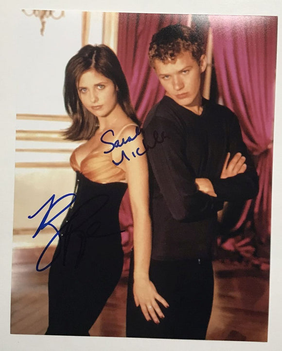 Sarah Michelle Gellar & Ryan Phillippe Signed Autographed 