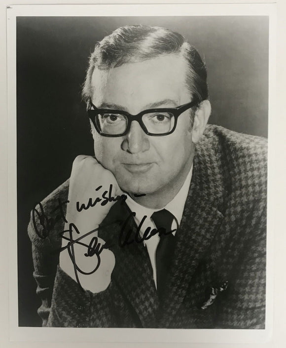 Steve Allen (d. 2000) Signed Autographed Glossy 8x10 Photo - Lifetime COA