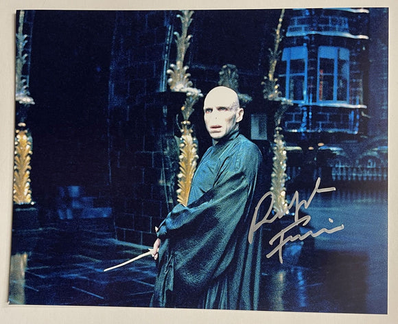 Ralph Fiennes Signed Autographed 