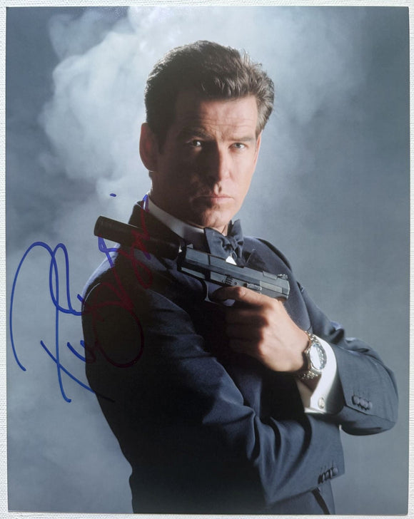 Pierce Brosnan Signed Autographed 