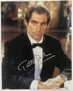 Timothy Dalton Signed Autographed "James Bond" Glossy 8x10 Photo - Lifetime COA