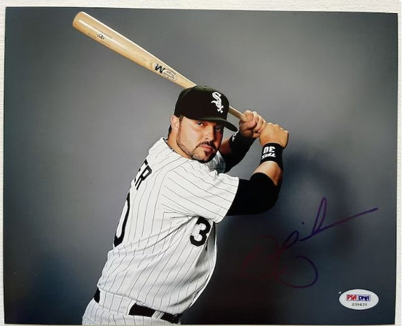 Nick Swisher Signed Autographed Glossy 8x10 Photo Chicago White Sox - PSA/DNA Authenticated