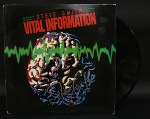 Steve Smith Signed Autographed "Vital Information" Record Album - Lifetime COA