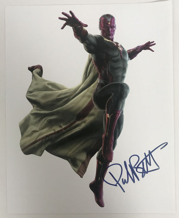 Paul Bettany Signed Autographed 
