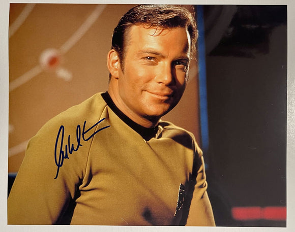 William Shatner Signed Autographed 