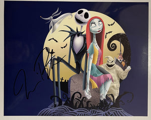 Tim Burton Signed Autographed "Nightmare Before Christmas" Glossy 8x10 Photo - Lifetime COA
