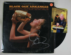 Jim 'Dandy' Mangrum Signed Autographed "Black Oak Arkansas" Record Album - Lifetime COA